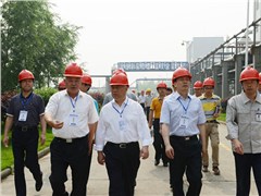 盛茂林副省长到db多宝真人常德公司调研督导安全生产工作